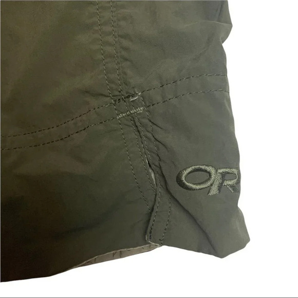 OUTDOOR RESEARCH Green Nylon Camping Casual Hiking  Shorts Size Women’s Small - Picture 10 of 11